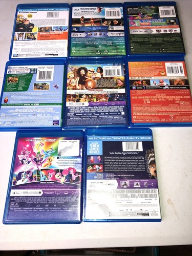 8 Blu Ray DVD Movie Lot Family Action Disney Assorted Mixed - Picture 10 of 12