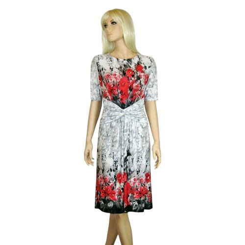 Drape Jersey Sommerkleid Gr. 38 - Bild 3 von 6