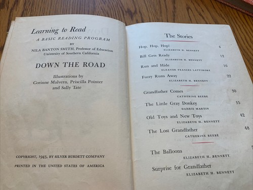 Lot of 9 Vintage School Book Reader BASIC ELSON GINN MACMILLAN Winston Betts 40s - Picture 24 of 24
