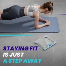 Motivational Digital Bathroom Scale Weight Display Durable Glass 1/4 Ton- GREAT