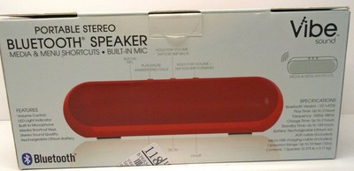 vibe sound portable stereo speaker