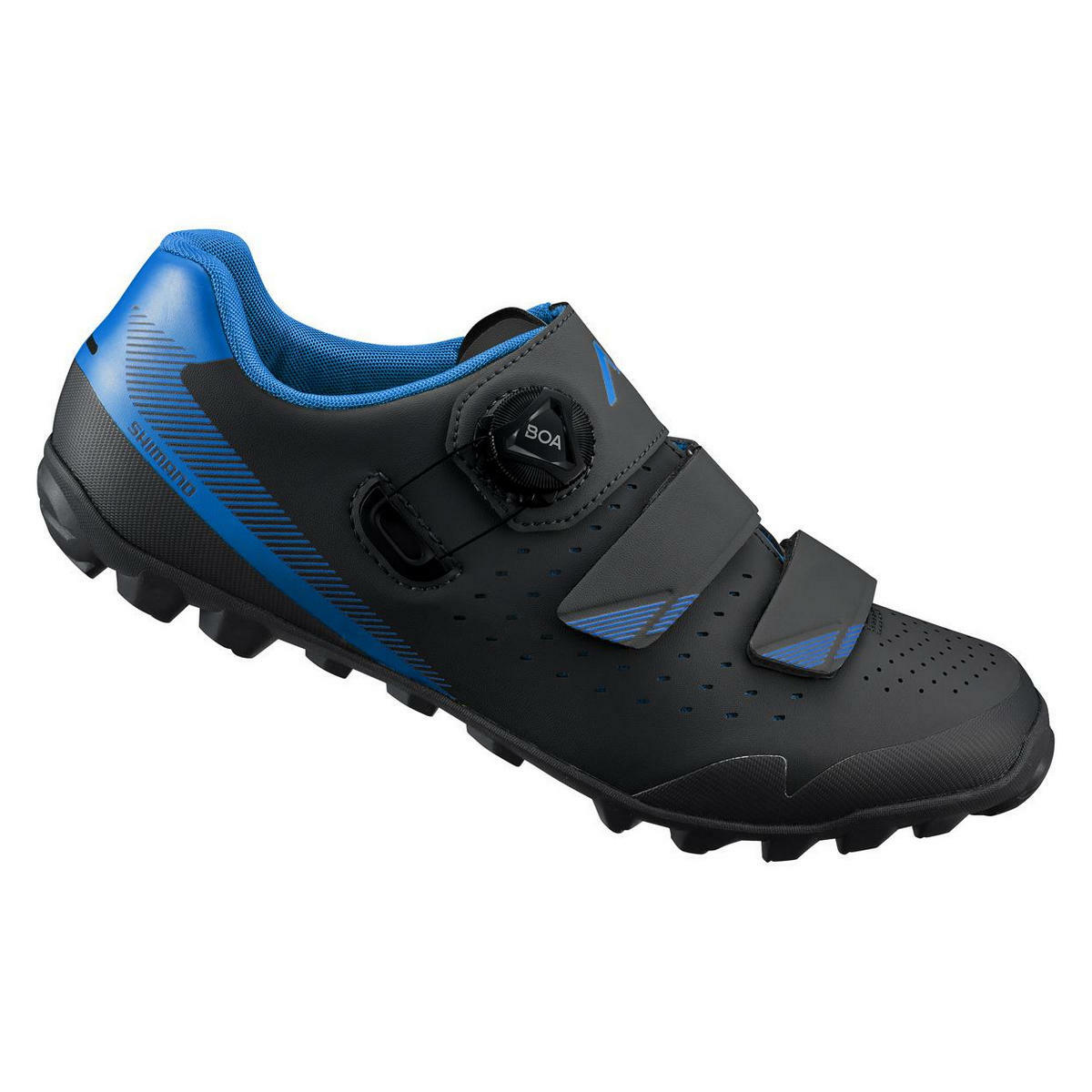 Scarpe mtb me400 shme400sl1 blu 2019 SHIMANO scarpe bici Scarpe mtb me400 shme400sl1 blu 2019 SHIMANO scarpe bici
