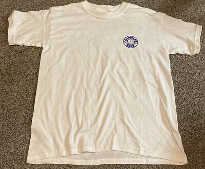 Fish Tee Head Gear~''Chum &! Get It'' Boys Lg & XL White TShirt Made In Haiti New