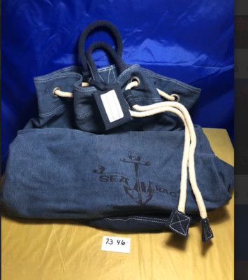 Men's Sea Rags Blue Laundry Bag