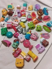 Shopkins Lot of 47  Fruits & Vegies, Food, Objects.  Mixed Seasons 