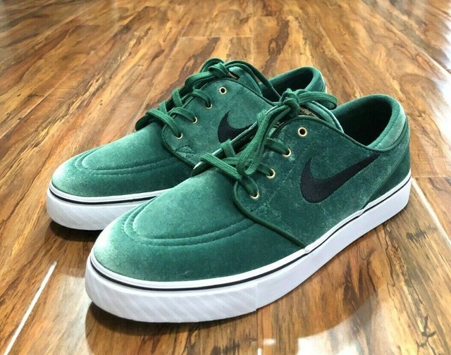janoski green velvet