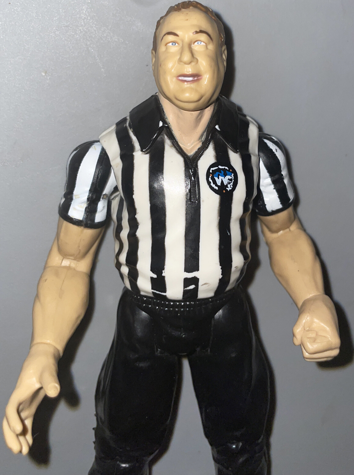 WWF Titan Tron Live EARL HEBNER Action Figure Referee Wrestling 2000 Jakks Rare! eBay