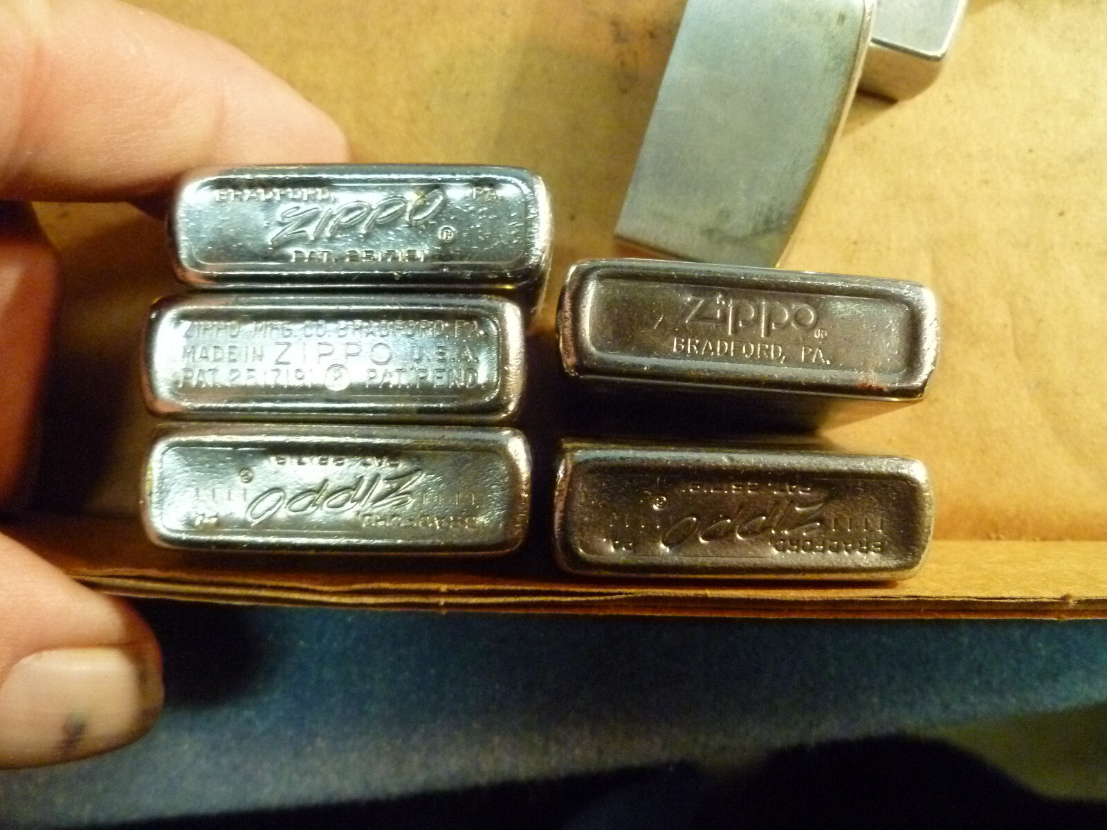 Zippo Lighter Parts and Pieces LOT Vintage eBay