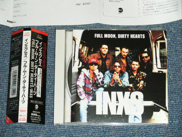 INXS Japan 1993 NM CD+Obi FULL MOON,DIRTY HEARTS | eBay