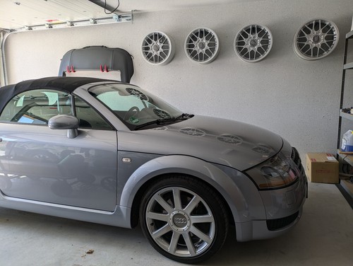 ORIGINALzustand Audi TT 8N Avussilber Cabrio S-Line Sline Leder Schwarz - Bild 18 von 19