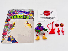 1991 Heavy Metal Raph w/ Cardback Complete TMNT Vintage Figure