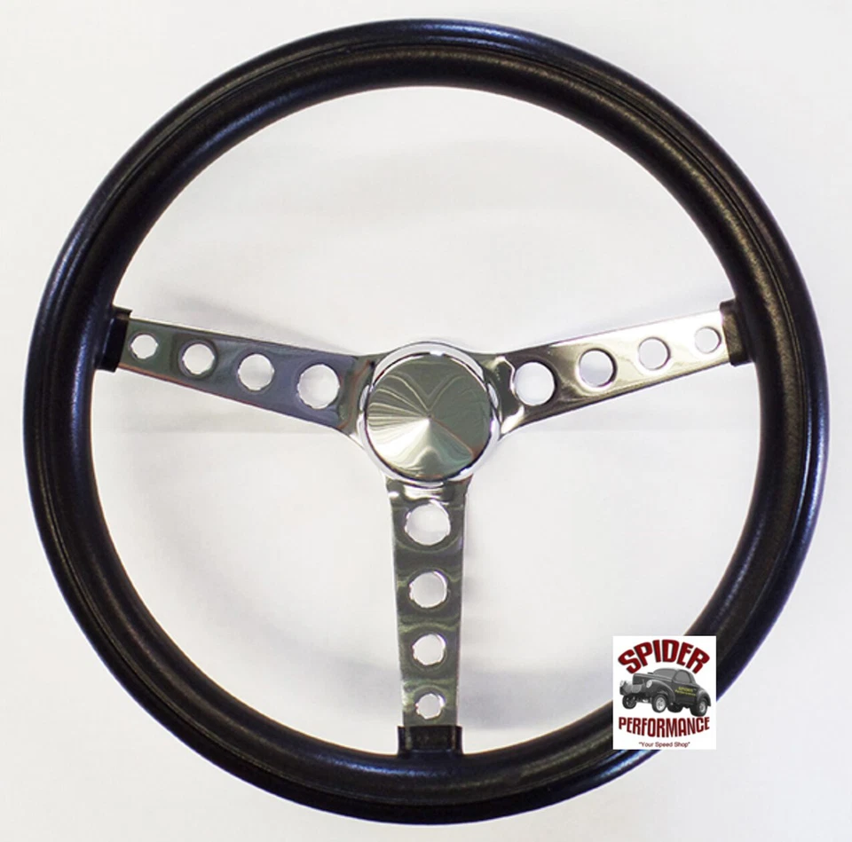 1974-1993 Volkswagen руль 14 1/2» классический хром - Изображение 2 из 4