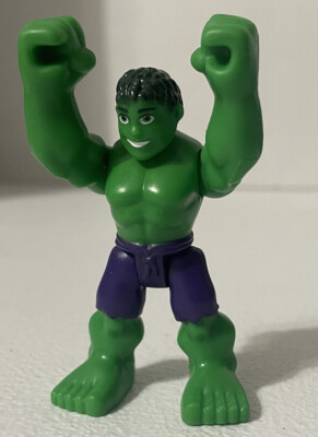 2014 Hasbro Playskool Heroes Super Hero Adventures Hulk Smash Figure #B2046