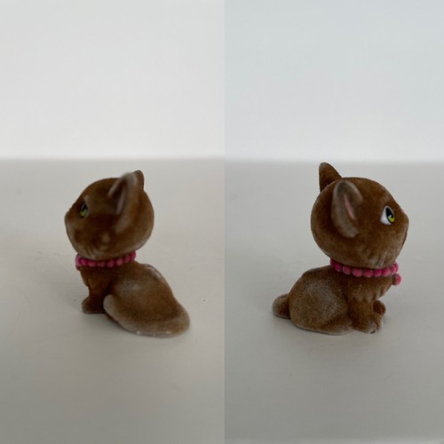 Puppy & Kitty In My Pocket Flock Figures lot of 7 Felt Pet Cats Dogs Animals - Picture 17 of 24
