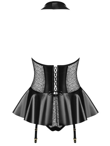 Mujer Wetlook lacado cuero body con medias vestido ceñido al cuerpo minivestido ropa de club - Imagen 7 de 16