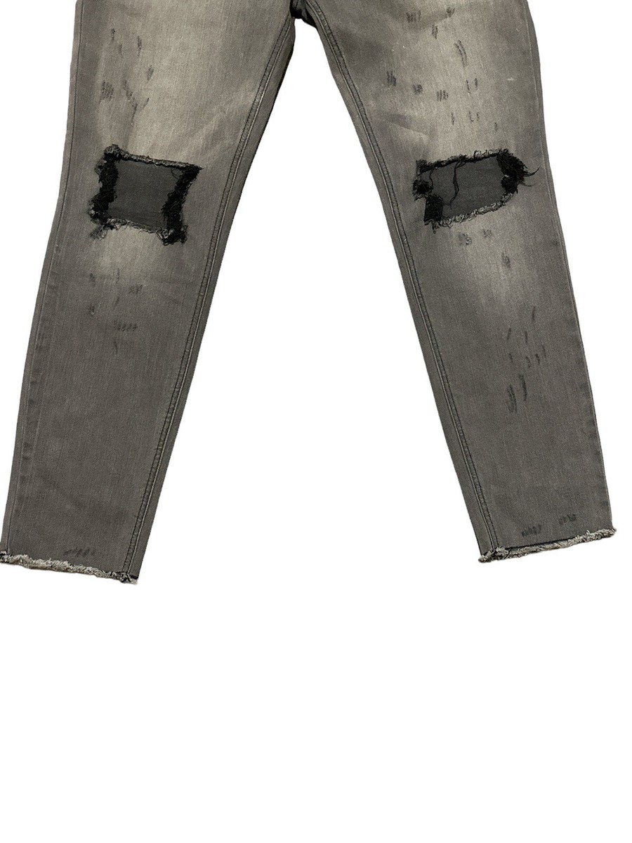 Pacsun Skinniest Mens Black Jeans 34X30 RN 090233