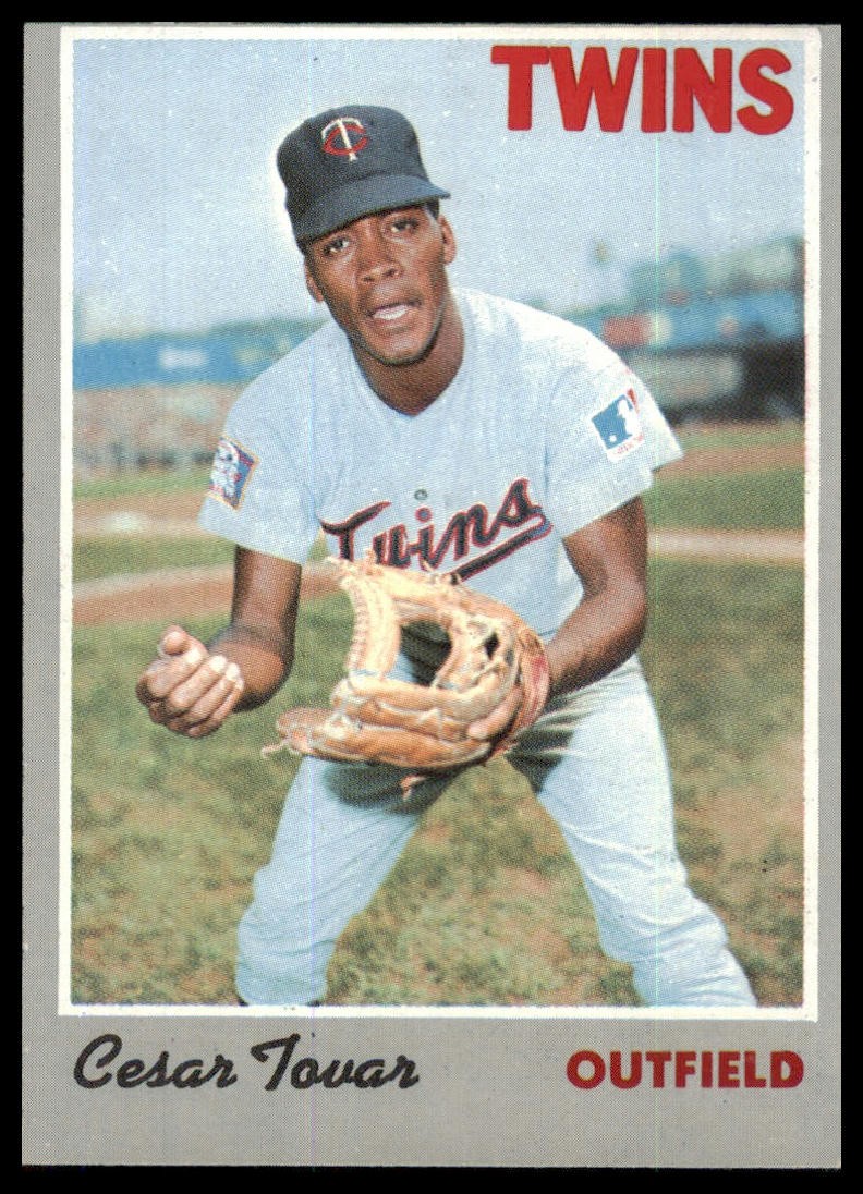 1970 Topps Set Break Cesar Tovar #25 EM-NrMint Combine Shipping
