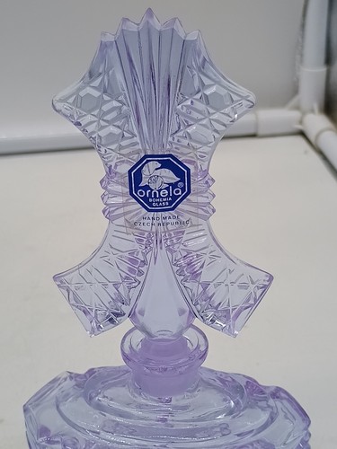 Ornela Bohemia Glas Parfum Flakon Tschechien - Bild 2 von 14