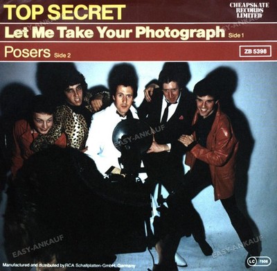 Top Secret - Let Me Take Your Photograph 7'' (VG) .
