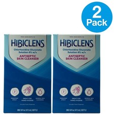 Hibiclens Antiseptic Skin Cleanser Solution 4 w/v 16 fl oz 2 Pack New Exp 04/27