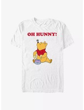 Disney Winnie The Pooh Oh Honey T-Shirt Unisex White