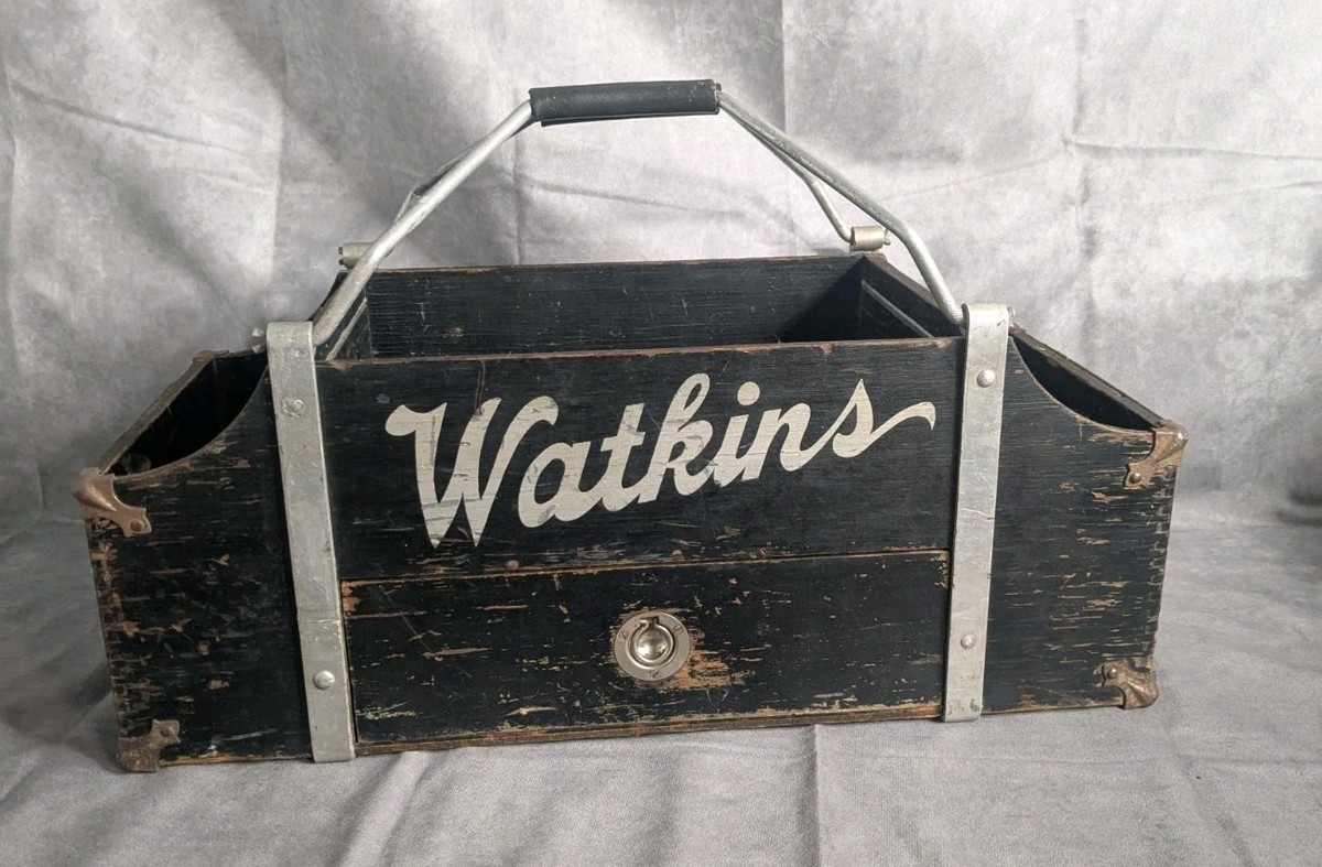 Increadibly Rare - Original Salesman Sample Tote Box 