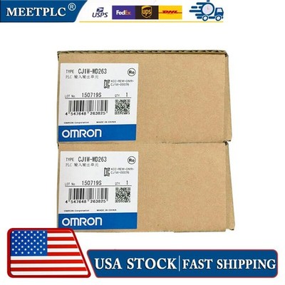 1PC Omron CJ1W-MD263 PLC Module CJ1WMD263 New In Box