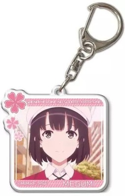 Design 06 Kato Megumi F Acrylic Keychain How To Raise A Boring Girlfriend Fine