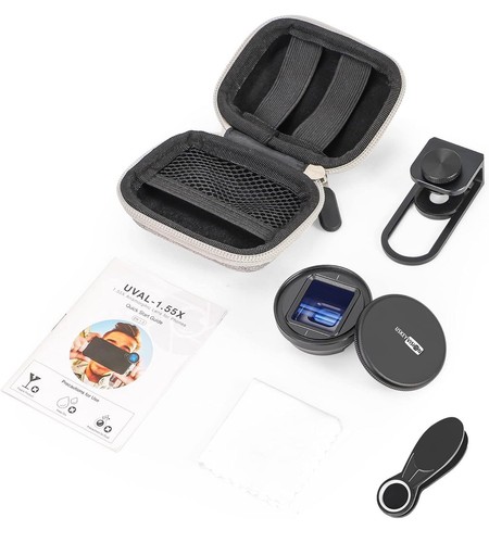 Uskey Vision Mobile Phone 1.55X Anamorphic Lens Filmmaking Lens with Clips - Picture 7 of 11