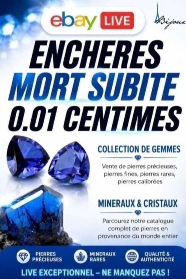 Live by Ann-Charlotte. Gemmes & Minéraux !