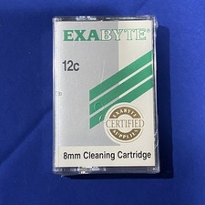EXABYTE 8MM VIDEO8 HI8 D8 DIGITAL8 DATA8 HEAD CLEANING CLEANER CLEAN TAPE BR NEW