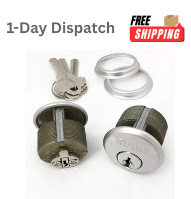 ..RI KEY SECURITY 2 Mortise Lock Cylinders 1 Inch for Adams Rite Store Front