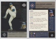 2000 Upper Deck Legends 20th Century Legends Nolan Ryan #108 HOF