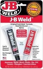 J-B Weld 8265S Original Cold-Weld Steel Reinforced Epoxy - 2 oz
