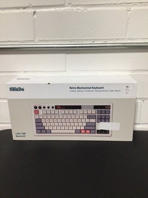 8Bitdo Retro Mechanical Keyboard, With Dual Super Buttons