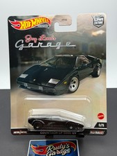 Hot Wheels Jay Leno's Garage Lamborghini Countach 5000 QV HCK10 0/5 CHASE