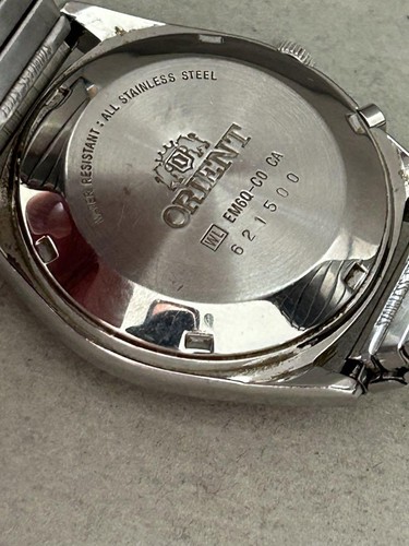 Orient Star Three Star EM60-C0 Purple Dial Automatic Men's Watch Working #16 - Bild 5 von 17