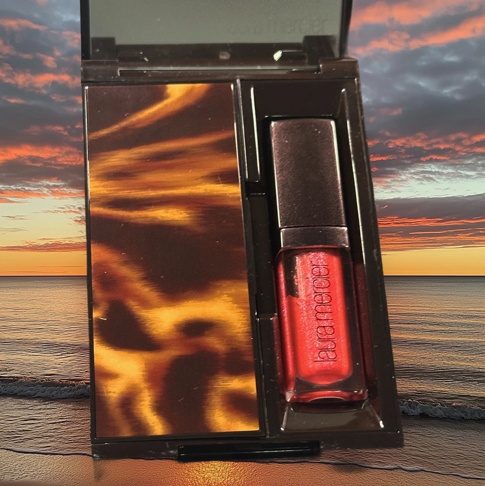 LAURA MERCIER GLAM TO GO LABIO OJO MEJILLA CON ESTUCHE DE VIAJE NUEVO Foto 2 de 4