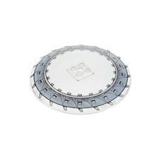 1x Lego Satellite Radar Dish 10x10 Transparent White Screen Star Wars 50990apb02