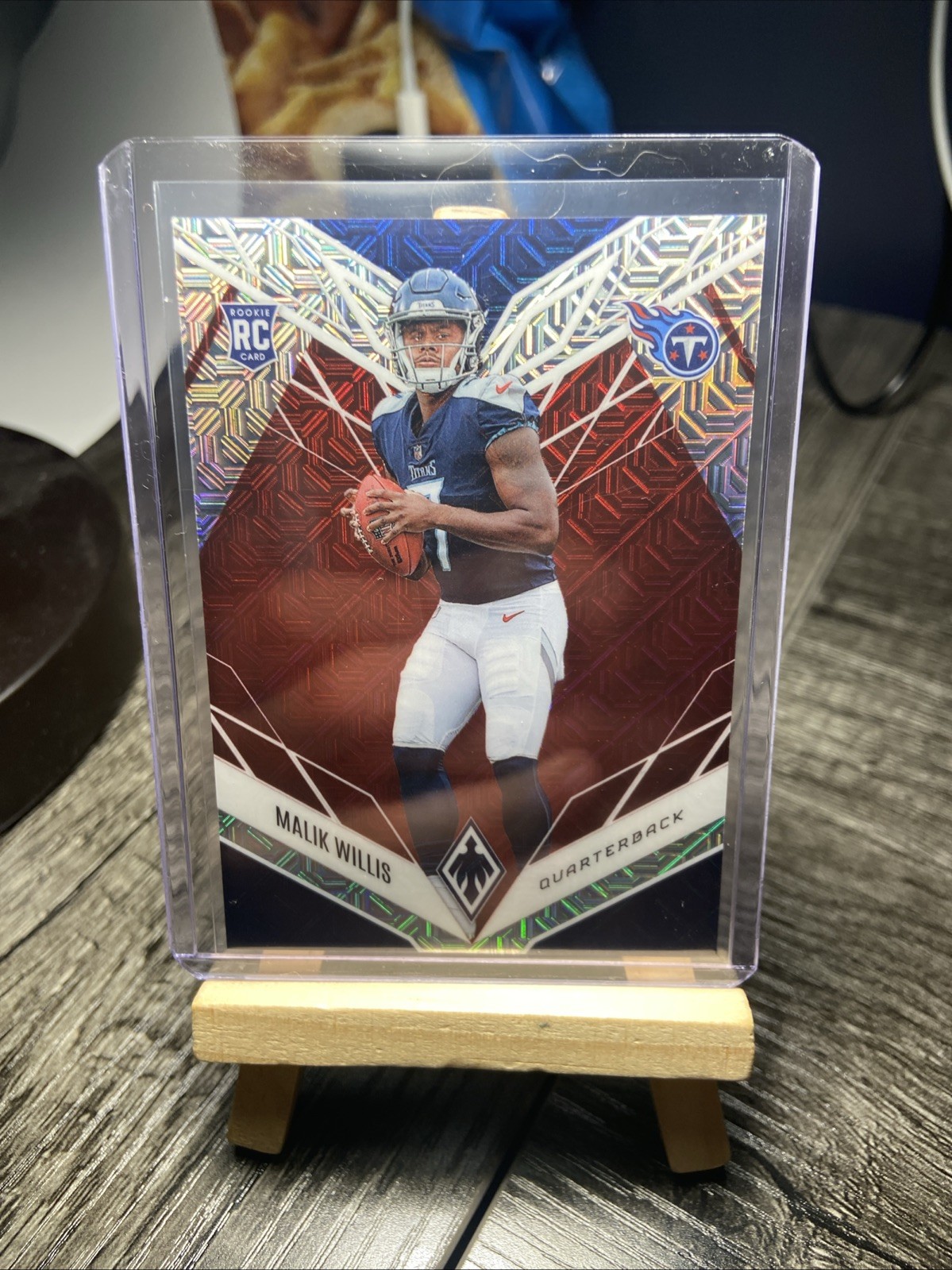 2022 Panini Phoenix Red Mojo #103 Malik Willis /10