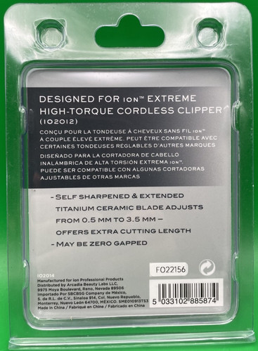 ION Extreme High-Torque Replacement Blade FO22156 IO2012