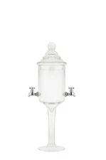 Glass Absinthe Fountain 2-Spout Classic Bar Drink Dispenser 1372 Ship By USA !!!