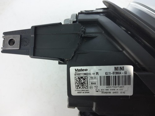 MINI F54 F55 F56 F57 2019 LCI Right Offside LED Headlight Headlamp 6311 8738654 - Imagen 12 de 12
