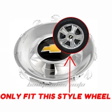 Wheel Center Rim Hub Caps 2009-14 For SILVERADO TAHOE SUBURBAN AVALANCHE 9597347