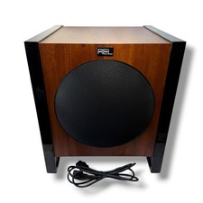 REL Acoustics T1 Sub Bass System 10" Subwoofer Woodgrain HiFi Audiophile TESTED