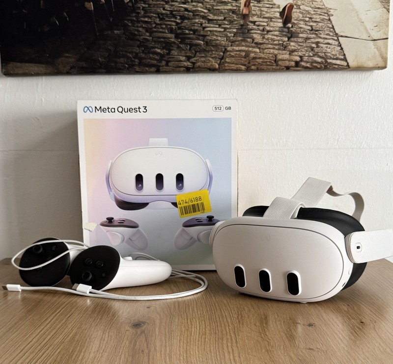 Meta Quest 3 Virtual Reality Headset 512GB Storage