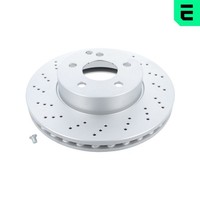 2X Optimal Bremsscheibe BS-8248HC FüR Klasse C204 S204 W204 Mercedes Model 180