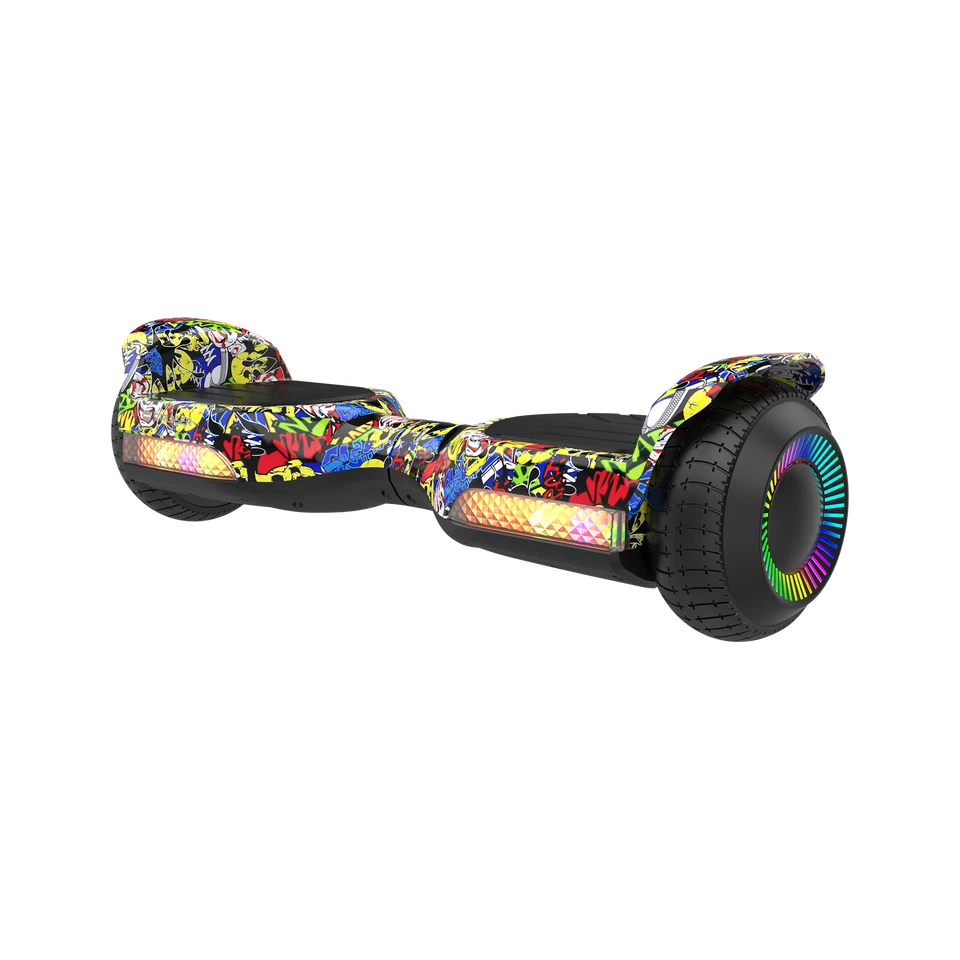 Elektro-Skateboard Hoverboard 6,5" LED Rebel für Kinder Erwachsene - Bild 2 von 4