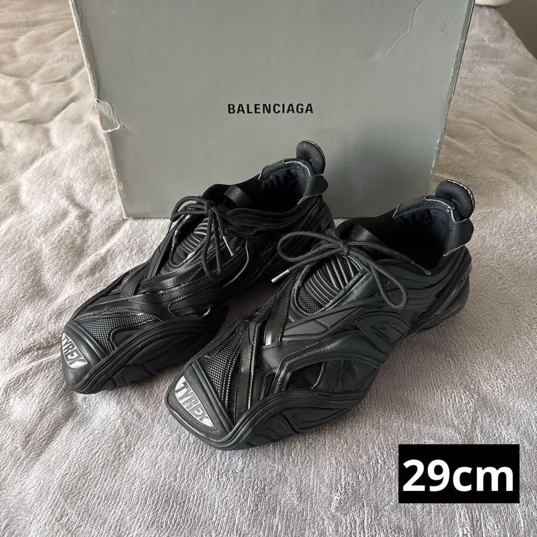 BALENCIAGA tyrex size42 ブラック Men 11.0US BALENCIAGA 20Ss Tyrex 44 Limited Edition VHTF Designer