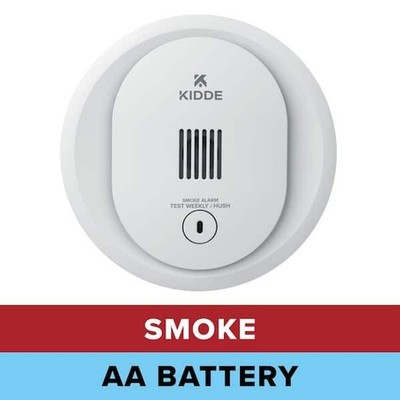 Kidde Compact 4 in. Battery Smoke Detector Alarm Photoelectric Sensor 10SDR